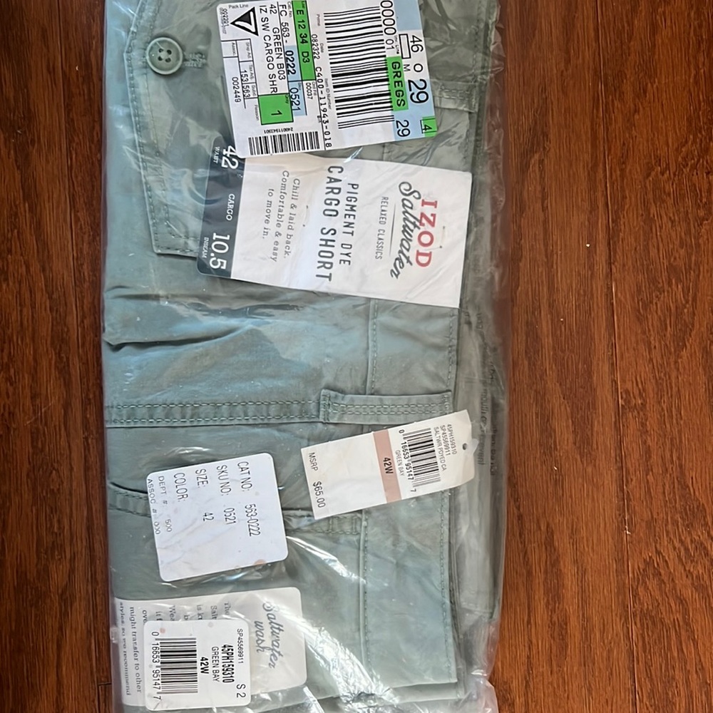 Izod Saltwater Shorts -42” waist